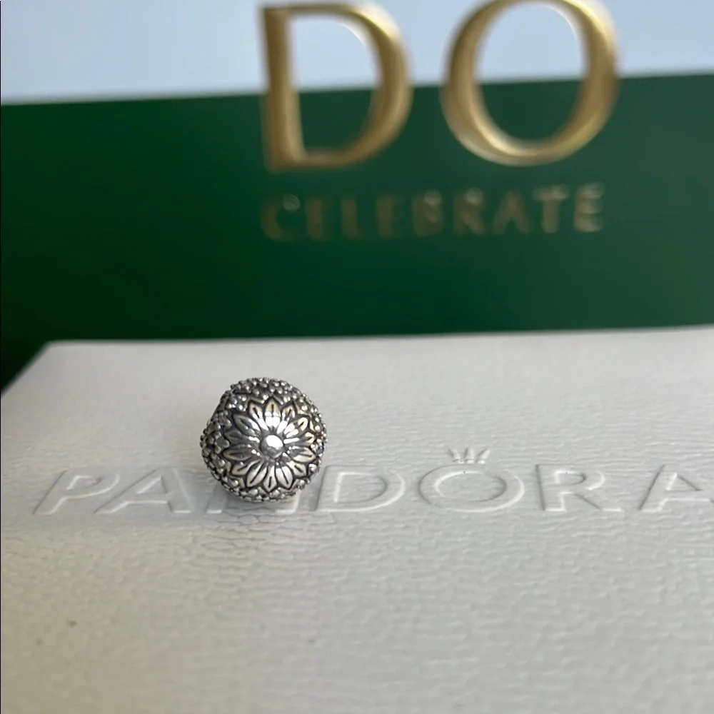 Pandora Perfect Pineapple CZ Silver Charm - Picture 7 of 8